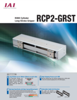 IAI RCP2-GRST CATALOG RCP2-GRST SERIES: ROBO CYLINDER LONG-STROKE GRIPPER